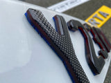 4D M Sport Style & Carbon Fibre Gel Number Plates | Standard Size Font 79mm