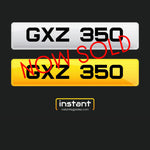 GXZ 350 | Northern Ireland Dateless 6 Digit Registration, 3x3 Private Cherished Number Plate.