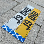 (Scot Flag) 3D Gel Gloss Black - Standard Legal 79