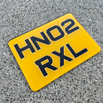 2D Shortened Motorbike Plate 8x5’
