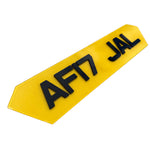 Lambo Hex Plate - 4D Gloss Black Metro